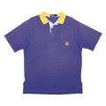 POLO RALPH LAUREN Mens Purple & Yellow Short Sleeve Plain M Polo Shirt Chest