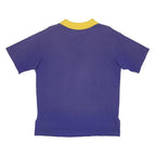 POLO RALPH LAUREN Mens Purple & Yellow Short Sleeve Plain M Polo Shirt Chest