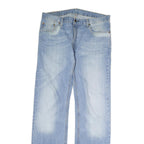 LEVI'S 505 Mens Jeans Blue Regular Straight Denim Light W38 L34 Classic Fit