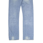 LEVI'S 505 Mens Jeans Blue Regular Straight Denim Light W38 L34 Classic Fit