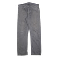 LEVI'S 514 Classic Mens Jeans Grey Classic Straight Denim W35 L32 Zip