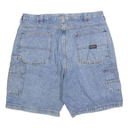 WRANGLER Mens Denim Blue Casual Shorts XL W38 Cotton Blend Relaxed Fit