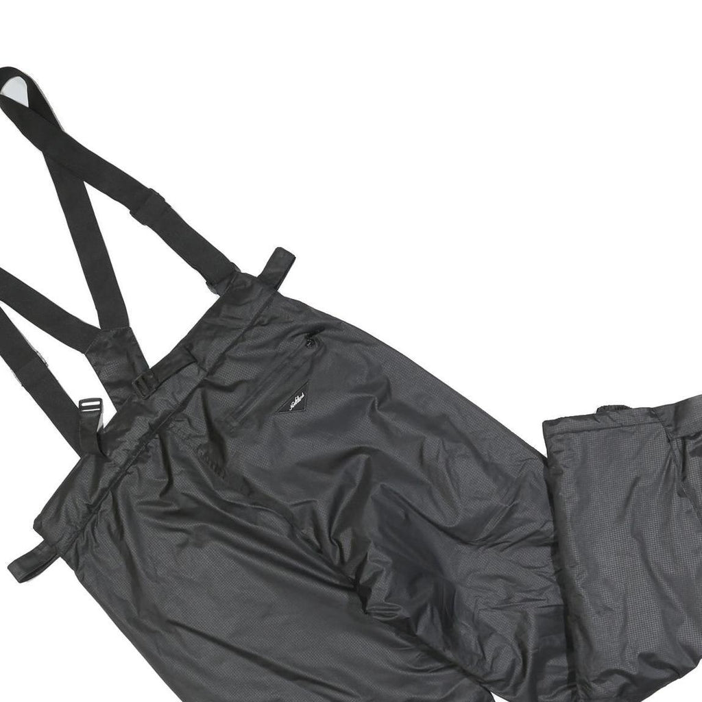 NORTH LAND Womens Black Dungarees Regular Polyester Blend XL W34 L30 Outdoor