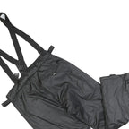 NORTH LAND Womens Black Dungarees Regular Polyester Blend XL W34 L30 Outdoor