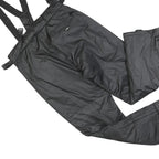 NORTH LAND Womens Black Dungarees Regular Polyester Blend XL W34 L30 Outdoor