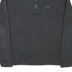 CALVIN KLEIN Womens Grey Jumper Pullover Crew Neck Basic Knit L Casual Cotton