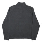 CALVIN KLEIN Womens Grey Jumper Pullover Crew Neck Basic Knit L Casual Cotton