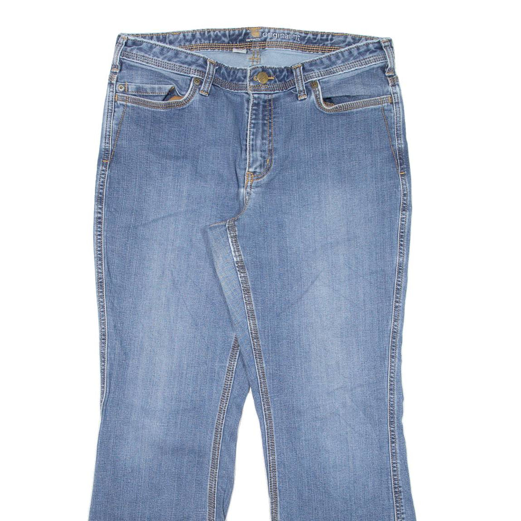 CARHARTT Workwear Womens Jeans Blue Regular Bootcut W31 L27