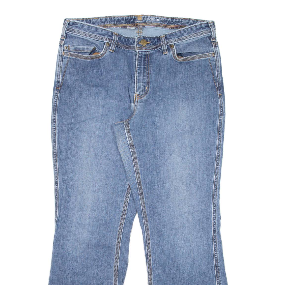 CARHARTT Workwear Womens Jeans Blue Regular Bootcut W31 L27