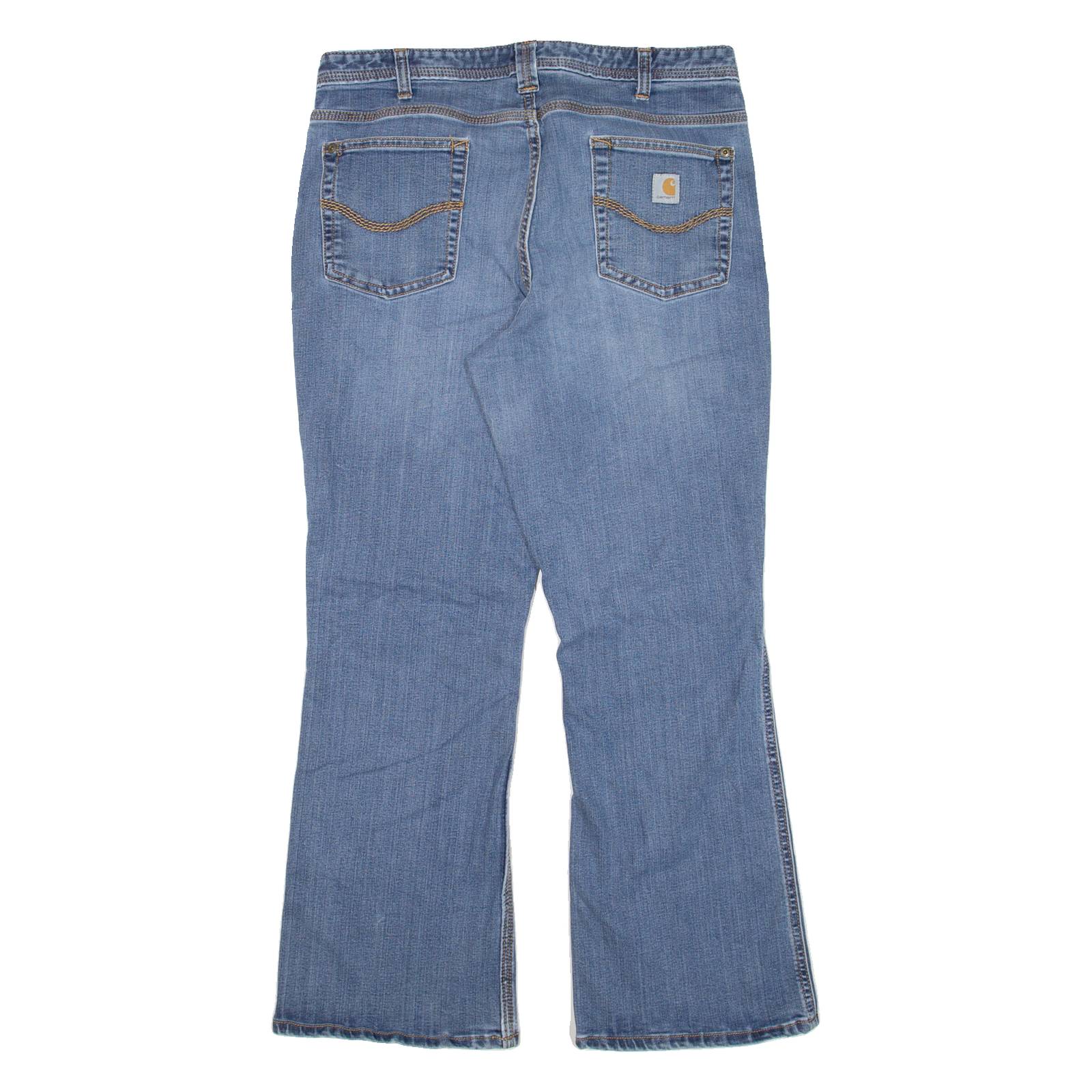 CARHARTT Workwear Womens Jeans Blue Regular Bootcut W31 L27