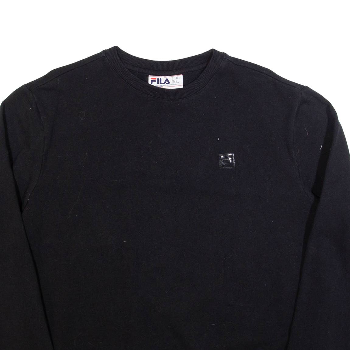FILA Mens Sweatshirt Black L