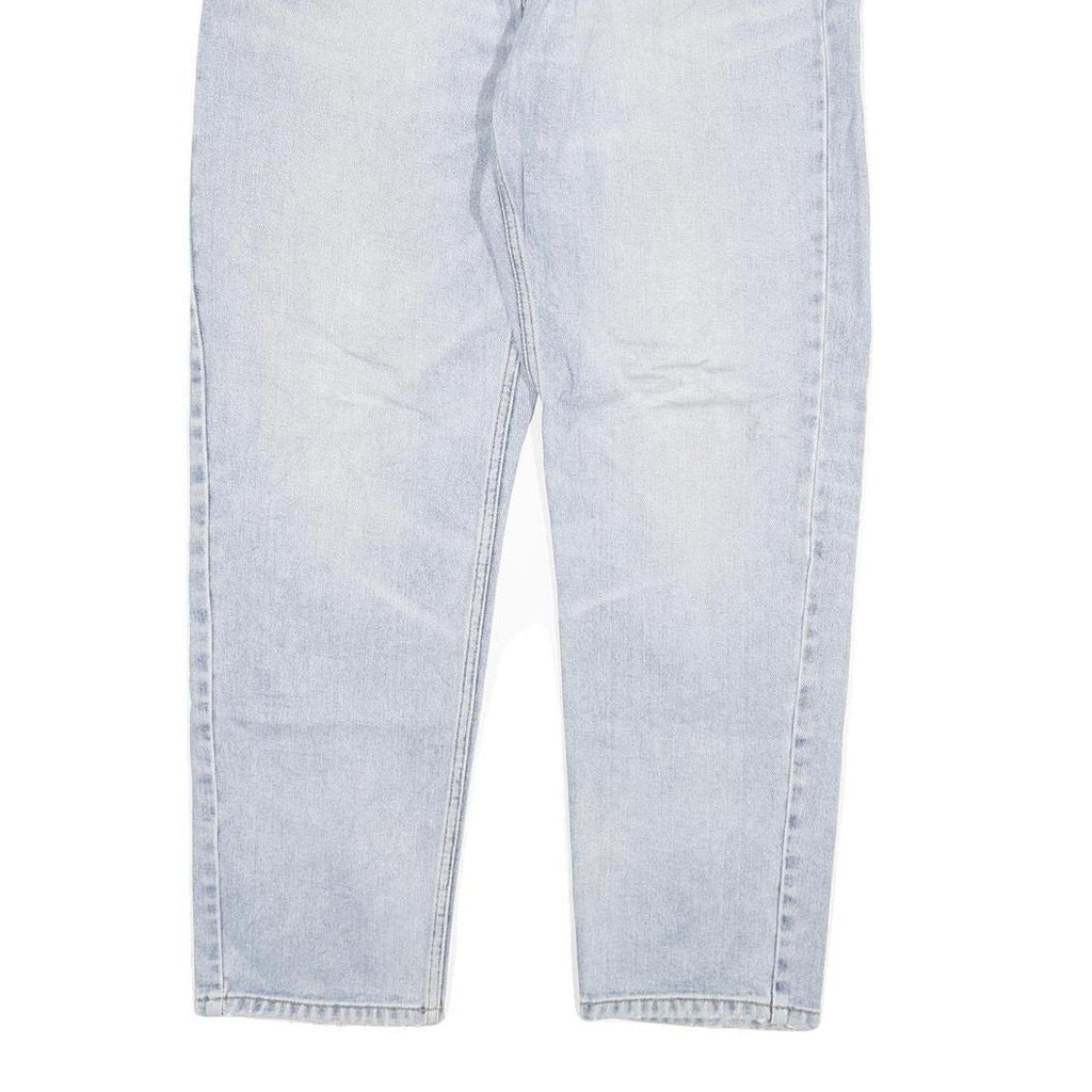 CARHARTT Womens Jeans Light Blue Regular Straight Denim Rinse W33 L30 Classic