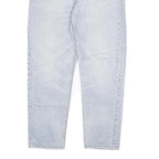 CARHARTT Womens Jeans Light Blue Regular Straight Denim Rinse W33 L30 Classic