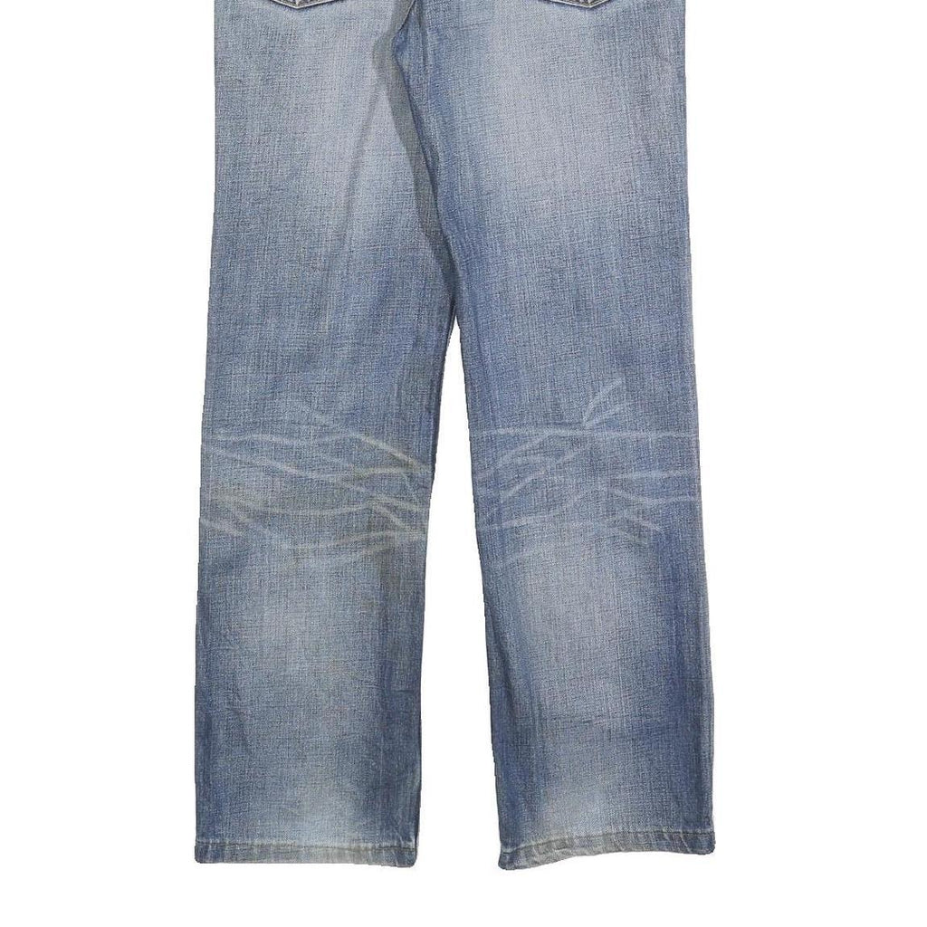 LEVI'S 524 Mens Jeans Blue Regular Straight Denim Medium W30 L32 Classic Fit Zip