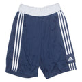 ADIDAS Basketball Mens Sports Shorts Blue Relaxed S W26