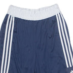 ADIDAS Basketball Mens Sports Shorts Blue Relaxed S W26