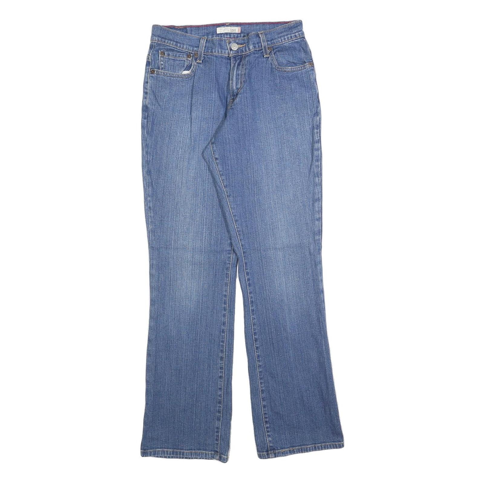LEVI'S 550 Straight Womens Jeans Blue Relaxed Straight Denim Medium W28 L31