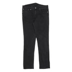 LEVI'S 511 Slim Mens Jeans Black Slim Skinny Denim Raw W34 L32 Stretch Zip