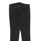 LEVI'S 511 Slim Mens Jeans Black Slim Skinny Denim Raw W34 L32 Stretch Zip