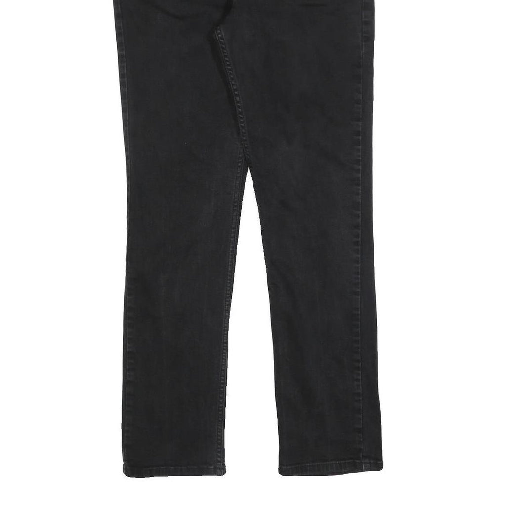 LEVI'S 511 Slim Mens Jeans Black Slim Skinny Denim Raw W34 L32 Stretch Zip