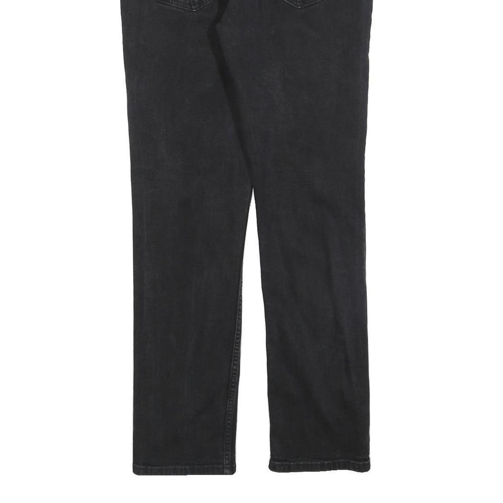 LEVI'S 511 Slim Mens Jeans Black Slim Skinny Denim Raw W34 L32 Stretch Zip