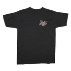 BACK ALLEY SPORTSWEAR Mens Black Gunslinger Graphic T-Shirt XL Crew Neck Short