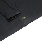 CARHARTT Mens Black Workwear Cotton Blend Jacket L Button Plain Branding Logo