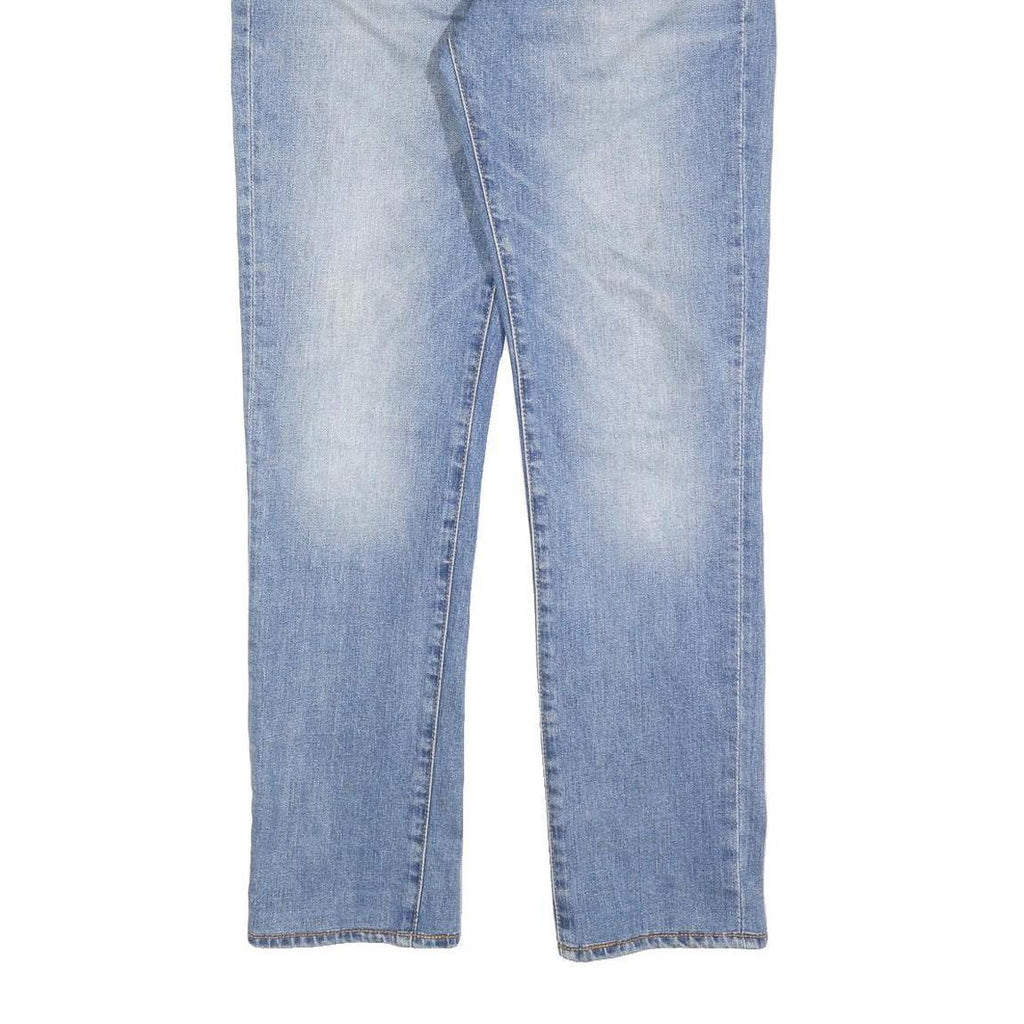 LEVI'S 511 Slim Mens Jeans Blue Cotton Denim Medium W32 L32 Slim Fit Zip