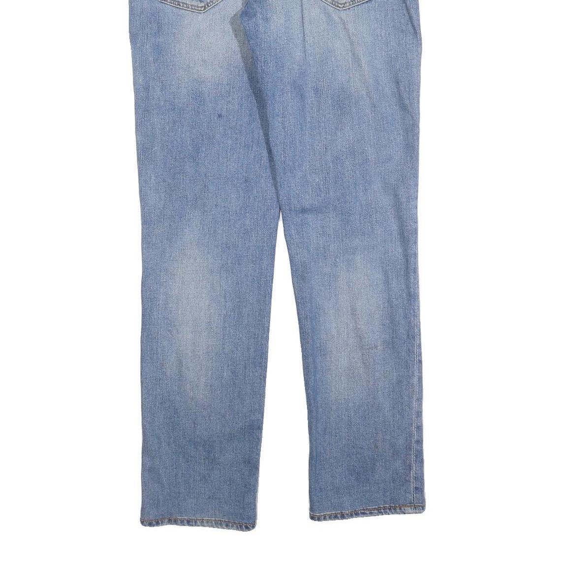 LEVI'S 511 Slim Mens Jeans Blue Cotton Denim Medium W32 L32 Slim Fit Zip