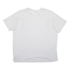 ADIDAS Mens Grey & White Crew Neck Short Sleeve Graphic T-Shirt 2XL
