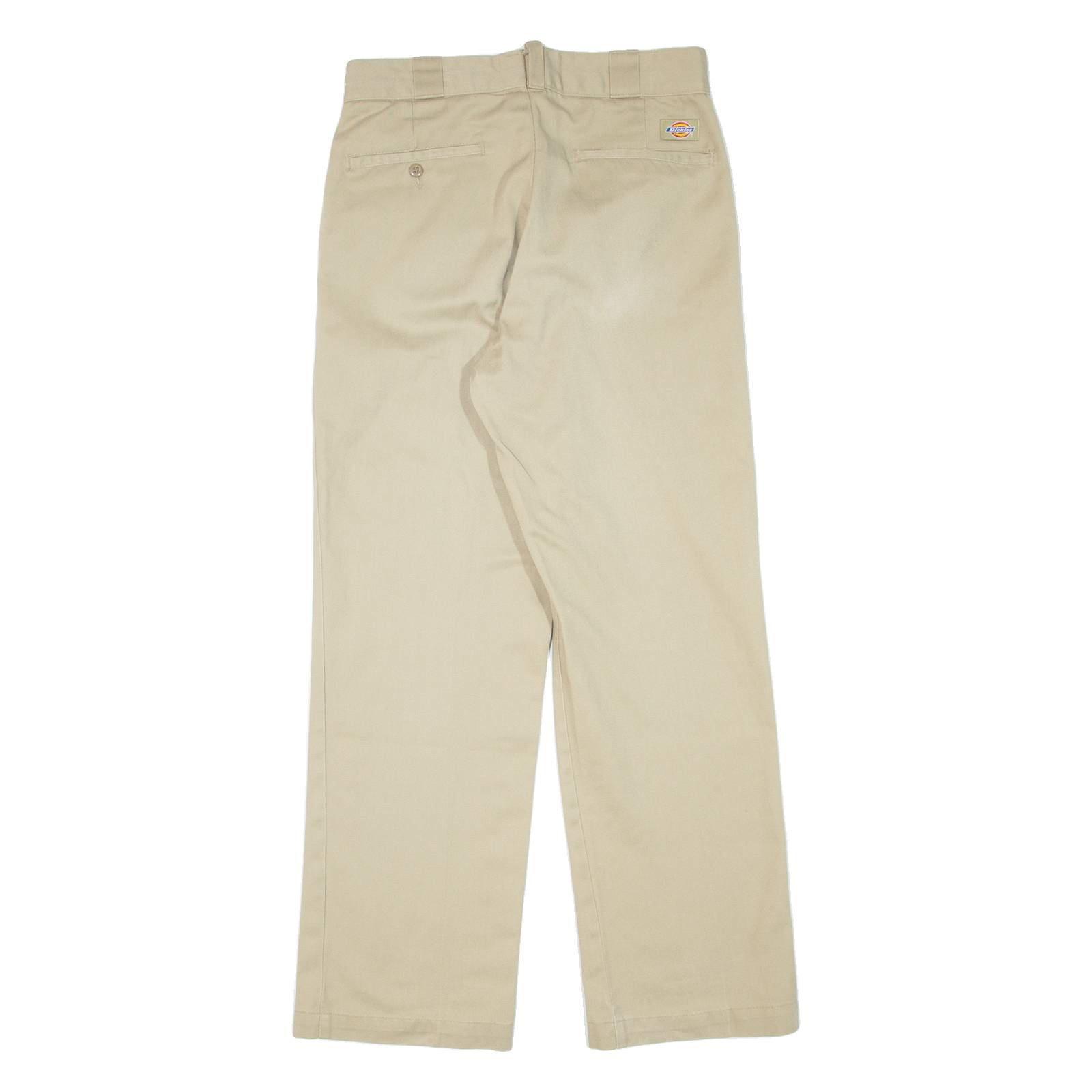 DICKIES Workwear Mens Trousers Beige Regular Straight W28 L29