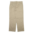 DICKIES Mens Trousers Beige Regular Straight W34 L30