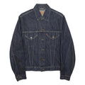 LEVI'S Mens Blue Denim Jacket L Cotton Regular Fit Button Long Sleeve Casual