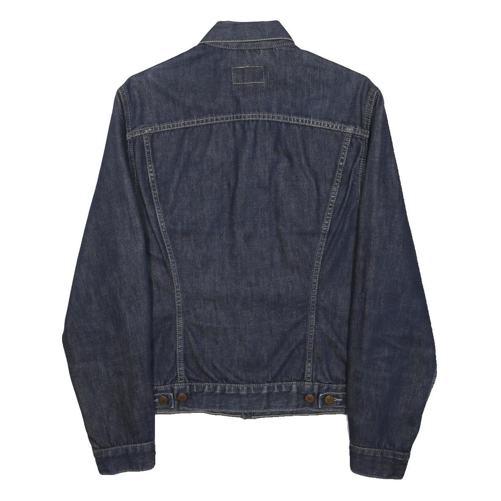 LEVI'S Mens Blue Denim Jacket L Cotton Regular Fit Button Long Sleeve Casual