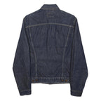 LEVI'S Mens Blue Denim Jacket L Cotton Regular Fit Button Long Sleeve Casual