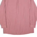 SAN CARLO Mens Rose Long Sleeve Shirt M Button Collar Polyester Blend Casual