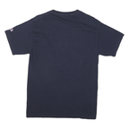 CHAMPION Mens Navy Blue University Of Illinois Chicago Graphic T-Shirt M Short