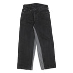 LEVI'S 505 Mens Jeans Black Loose Straight Denim Medium W30 L30 Classic Style