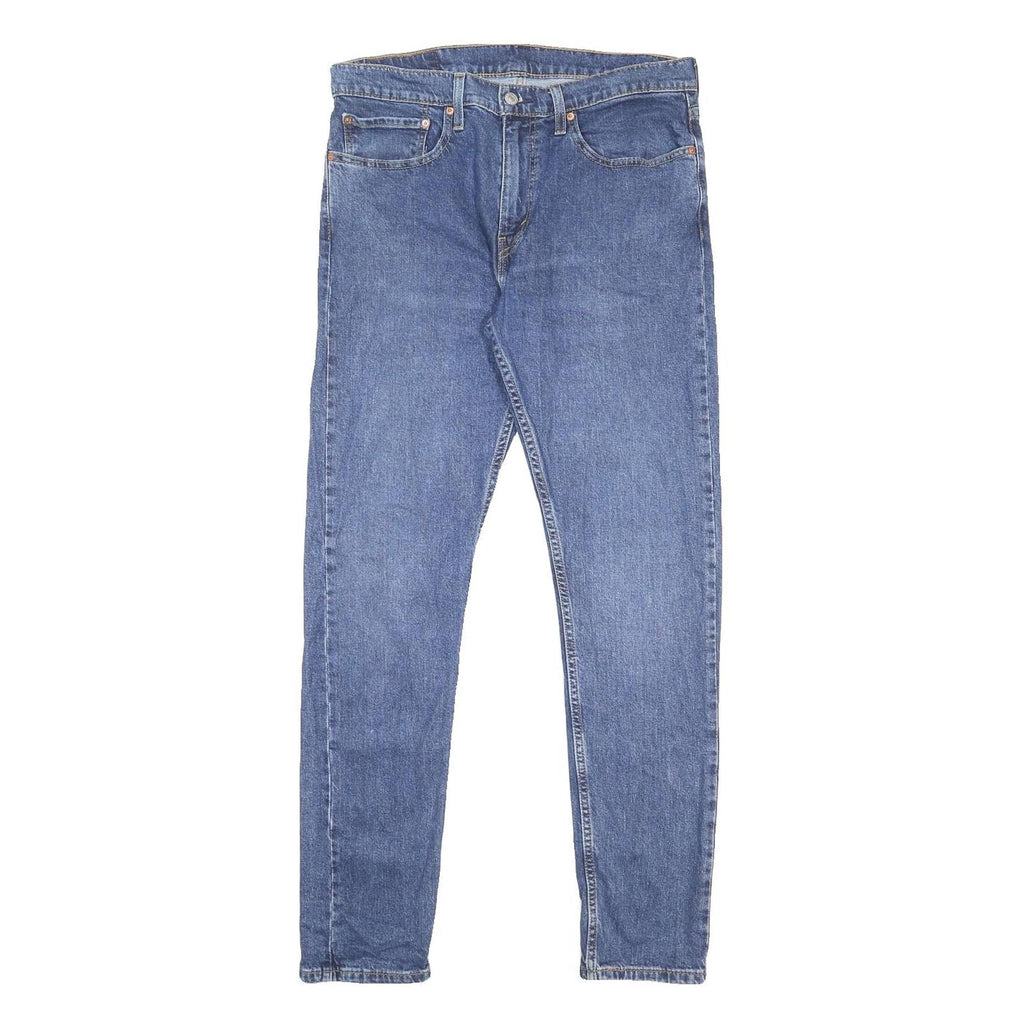 LEVI'S 512 LO-BALL Mens Jeans Blue Slim Skinny Denim W34 L31 Classic Zip
