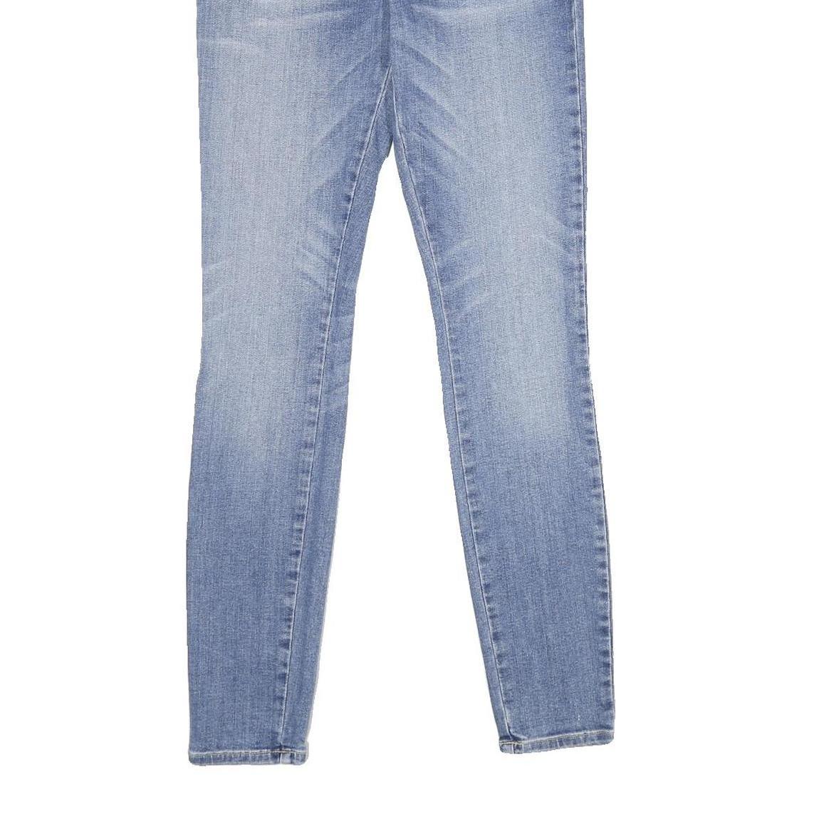 GUESS Womens Jeans Blue Slim Skinny Denim Medium W27 L30 Stylish Zip Closure