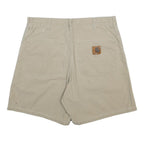 CARHARTT Mens Shorts Beige Casual Plain M W32 Workwear Cotton Blend