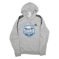 ADIDAS Mens Grey Hoodie M