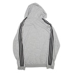 ADIDAS Mens Grey Hoodie M