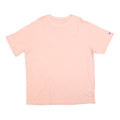 CHAMPION Mens Pink Crew Neck Short Sleeve T-Shirt XL Cotton Blend Casual Comfort