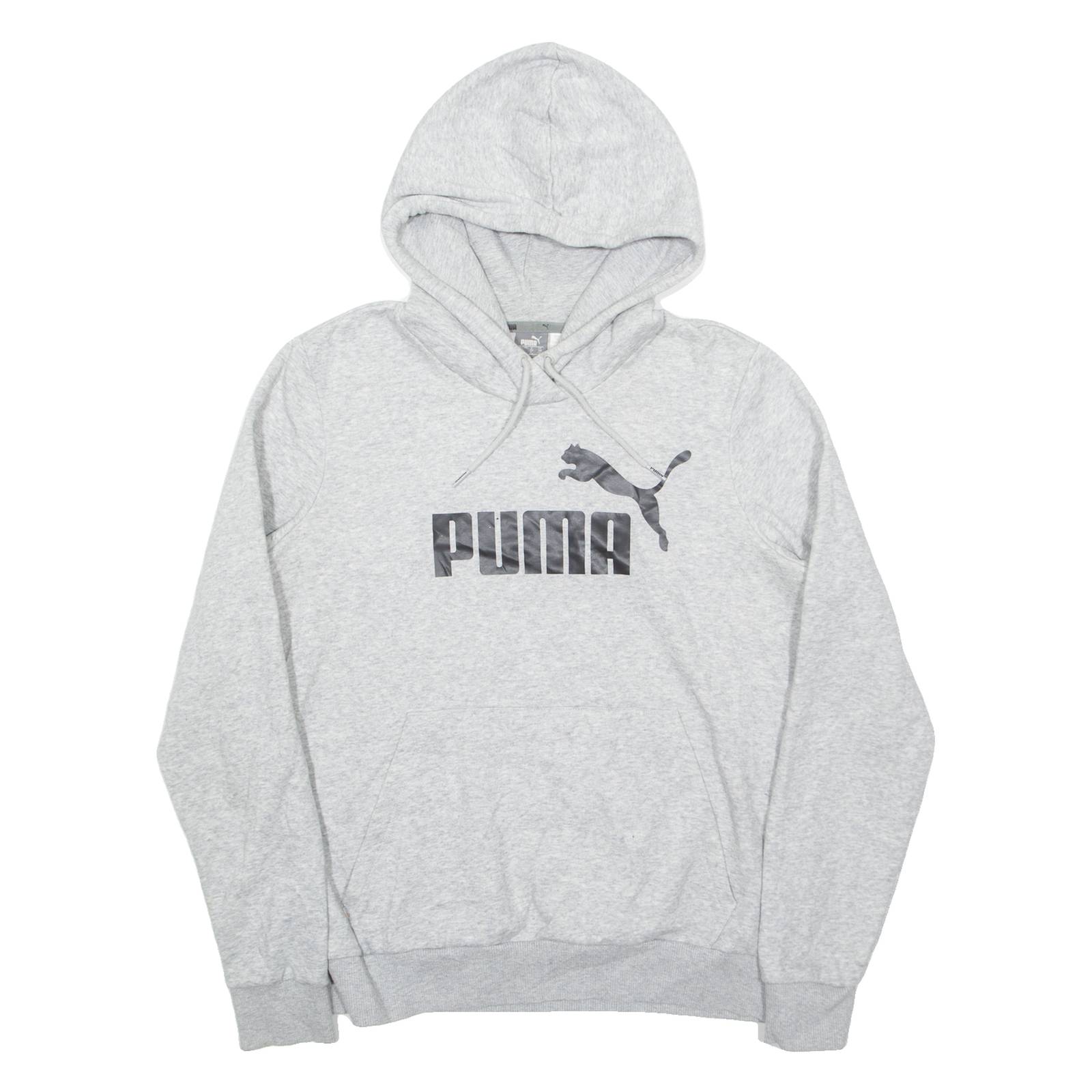 PUMA Womens Grey Hoodie UK 16
