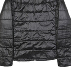 CALVIN KLEIN JEANS Womens Black Jacket M Polyester Blend Plain Zip Casual