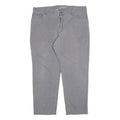 CARHARTT Mens Cotton Blend Relaxed Grey Trousers W40 L30 Casual Workwear Zip