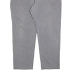 CARHARTT Mens Cotton Blend Relaxed Grey Trousers W40 L30 Casual Workwear Zip