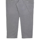 CARHARTT Mens Cotton Blend Relaxed Grey Trousers W40 L30 Casual Workwear Zip