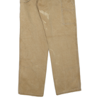 DICKIES Mens Jeans Beige Regular Straight Denim Good Condition W30 L32 Workwear